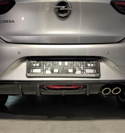 Diffuseur arrière double échappement pour Opel Corsa F GS-Line (2019-Present)