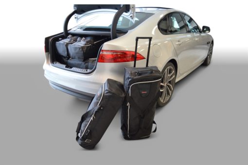 Pack de 6 sacs de voyage sur-mesure pour Jaguar XF (X260) (depuis 2015) - Gamme Classique
