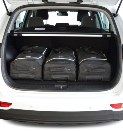 Pack de 6 sacs de voyage sur-mesure pour Kia Sportage IV (QL) (depuis 2015) - Gamme Classique