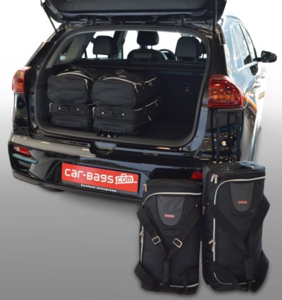 Pack de 6 sacs de voyage sur-mesure pour Kia Niro (DE) (de 2018 à 2022) - Gamme Classique