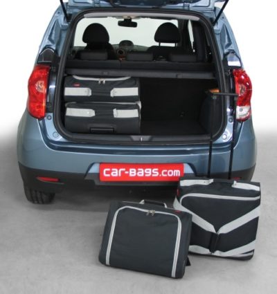 Pack de 4 sacs de voyage sur-mesure pour Mitsubishi Colt (Z30) facelift (de 2009 à 2013) - Gamme Classique