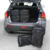 Pack de 6 sacs de voyage sur-mesure pour Mitsubishi ASX (depuis 2010) - Gamme Classique