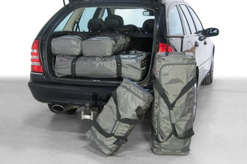 Pack de 6 sacs de voyage sur-mesure pour Mercedes-Benz Classe C estate (S203) (de 2001 à 2007) - Gamme Classique