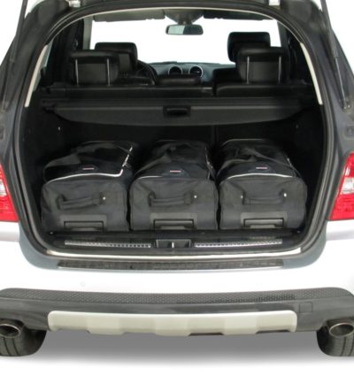 Pack de 6 sacs de voyage sur-mesure pour Mercedes-Benz ML - M-Class (W164) (de 2005 à 2011) - Gamme Classique