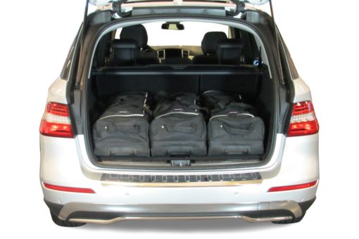 Pack de 6 sacs de voyage sur-mesure pour Mercedes-Benz GLE - ML - M-Class (W166) (de 2011 à 2019) - Gamme Classique