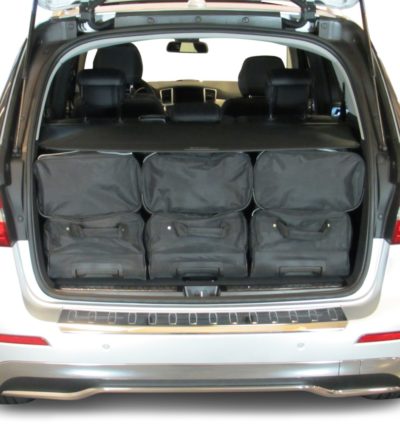 Pack de 6 sacs de voyage sur-mesure pour Mercedes-Benz GLE - ML - M-Class (W166) (de 2011 à 2019) - Gamme Classique