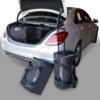 Pack de 5 sacs de voyage sur-mesure pour Mercedes-Benz Classe C Plug-In Hybrid (W205) (depuis 2015) - Gamme Classique