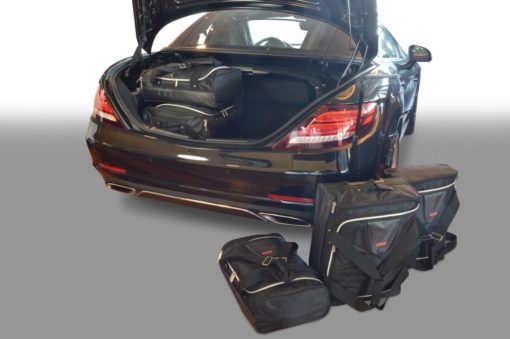 Pack de 6 sacs de voyage sur-mesure pour Mercedes-Benz SLK - SLC (R172) (de 2011 à 2019) - Gamme Classique