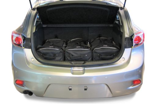 Pack de 6 sacs de voyage sur-mesure pour Mazda Mazda 3 (BL) (de 2009 à 2013) - Gamme Classique