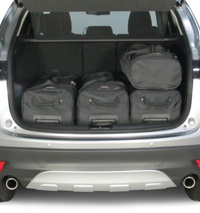 Pack de 6 sacs de voyage sur-mesure pour Mazda CX-5 (KE) (de 2012 à 2016) - Gamme Classique