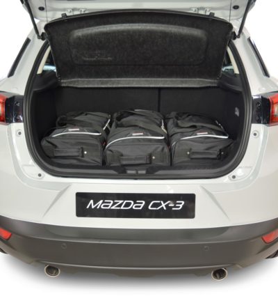 Pack de 6 sacs de voyage sur-mesure pour Mazda CX-3 (depuis 2015) - Gamme Classique