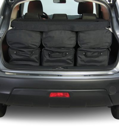 Pack de 6 sacs de voyage sur-mesure pour Nissan Qashqai (J10) (de 2007 à 2013) - Gamme Classique