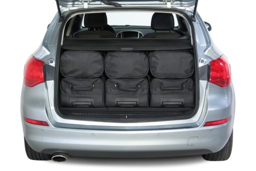 Pack de 6 sacs de voyage sur-mesure pour Opel Astra J Sports Tourer (de 2010 à 2015) - Gamme Classique