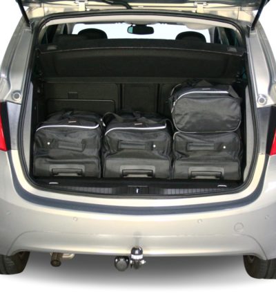 Pack de 6 sacs de voyage sur-mesure pour Opel Meriva B (de 2010 à 2017) - Gamme Classique