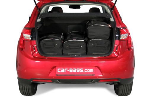 Pack de 6 sacs de voyage sur-mesure pour Peugeot 4008 (de 2012 à 2017) - Gamme Classique