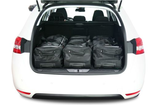 Pack de 6 sacs de voyage sur-mesure pour Peugeot 308 II SW (depuis 2014) - Gamme Classique