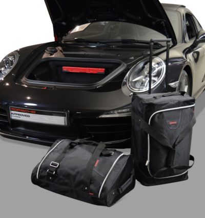 Pack de 2 sacs de voyage sur-mesure pour Porsche 911 (991) (de 2011 à 2019) - Gamme Classique