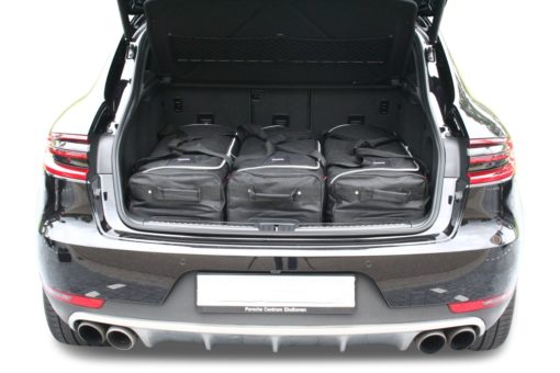 Pack de 6 sacs de voyage sur-mesure pour Porsche Macan (95B) (depuis 2014) - Gamme Classique
