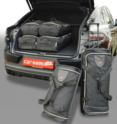 Pack de 6 sacs de voyage sur-mesure pour Porsche Cayenne Coupé (PO536) (depuis 2019) - Gamme Classique