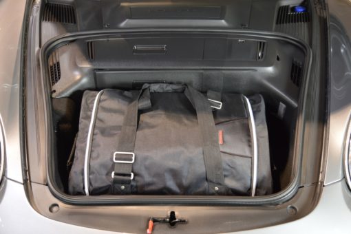 Pack de 2 sacs de voyage sur-mesure pour Porsche Cayman (987) (de 2004 à 2012) - Gamme Classique