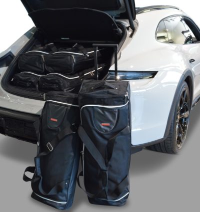 Pack de 6 sacs de voyage sur-mesure pour Porsche Taycan Sport Turismo - Cross Turismo (depuis 2021) - Gamme Classique
