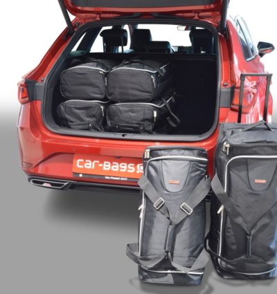 Pack de 6 sacs de voyage sur-mesure pour Seat Leon Sportstourer (KL) (depuis 2020) - Gamme Classique