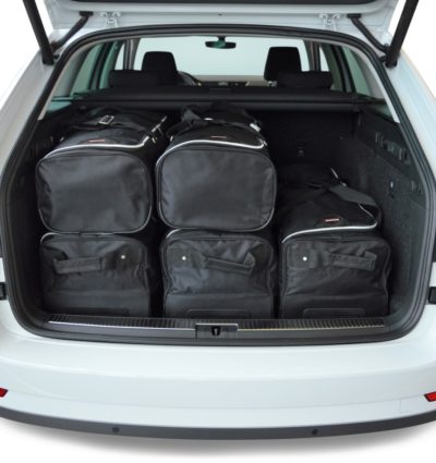 Pack de 6 sacs de voyage sur-mesure pour Skoda Superb III Combi (3V) (depuis 2015) - Gamme Classique