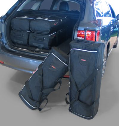Pack de 6 sacs de voyage sur-mesure pour Toyota Avensis III wagon (de 2008 à 2015) - Gamme Classique