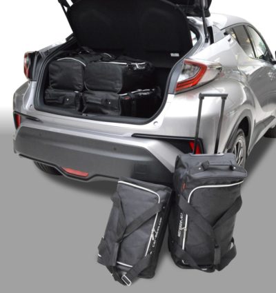 Pack de 6 sacs de voyage sur-mesure pour Toyota C-HR (depuis 2017) - Gamme Classique