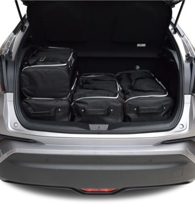 Pack de 6 sacs de voyage sur-mesure pour Toyota C-HR (depuis 2016) - Gamme Classique