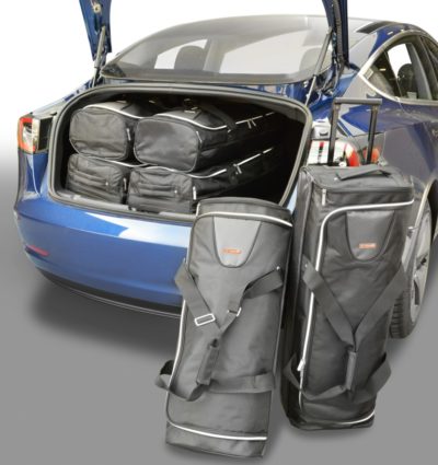 Pack de 6 sacs de voyage sur-mesure pour Tesla Model 3 (depuis 2018) - Gamme Classique