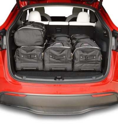 Pack de 6 sacs de voyage sur-mesure pour Tesla Model Y (depuis 2020) - Gamme Classique