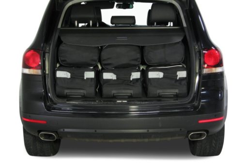 Pack de 6 sacs de voyage sur-mesure pour Volkswagen Touareg I (7L) (de 2002 à 2010) - Gamme Classique