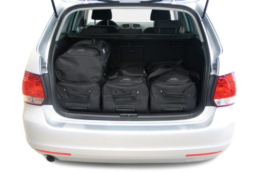 Pack de 6 sacs de voyage sur-mesure pour Volkswagen Golf V Variant (1K) & Golf VI Variant (5K) (de 2007 à 2013) - Gamme Classique