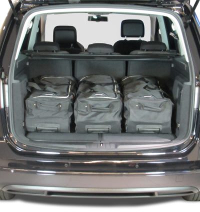Pack de 6 sacs de voyage sur-mesure pour Volkswagen Sharan II (7N) (depuis 2010) - Gamme Classique