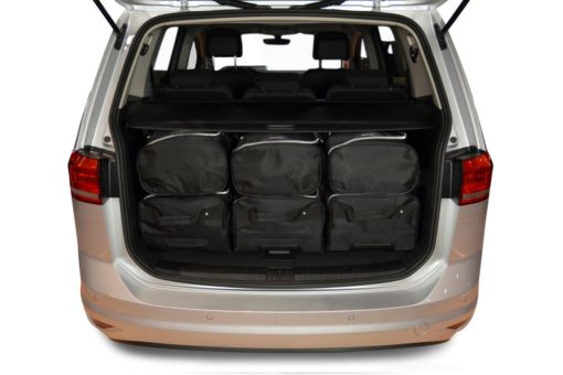Pack de 6 sacs de voyage sur-mesure pour Volkswagen Touran II (5T) (depuis 2015) - Gamme Classique
