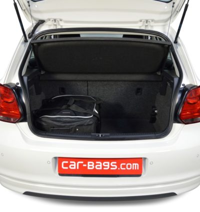 Pack de 5 sacs de voyage sur-mesure pour Volkswagen Polo V (6R - 6C facelift) (de 2009 à 2017) - Gamme Classique