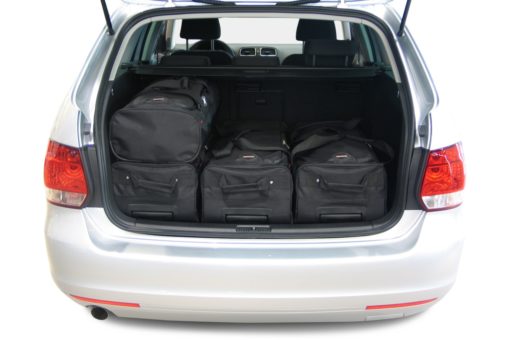 Pack de 6 sacs de voyage sur-mesure pour Volkswagen Golf VI Variant (5K) (de 2009 à 2013) - Gamme Classique