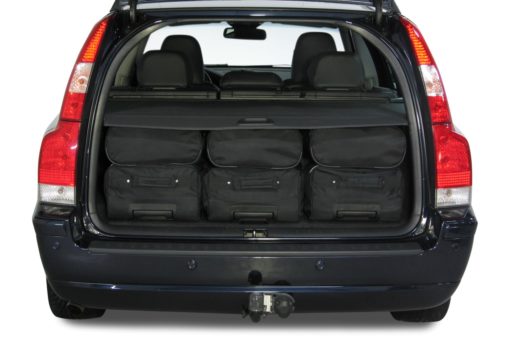 Pack de 6 sacs de voyage sur-mesure pour Volvo V70 (P26) (de 2000 à 2007) - Gamme Classique
