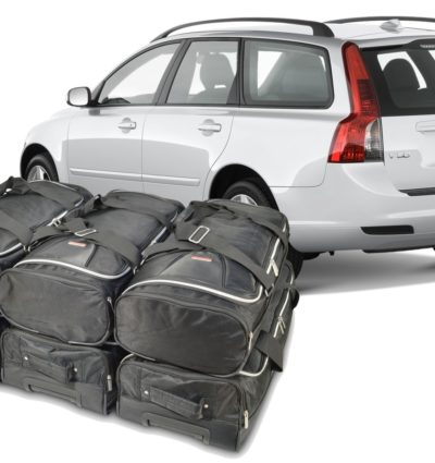 Pack de 6 sacs de voyage sur-mesure pour Volvo V50 (de 2004 à 2012) - Gamme Classique